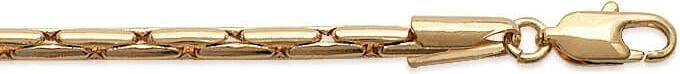 Lara Vergoldetem Messing ARMBAND - 18 CM (18 cm, Vergoldetem Messing)