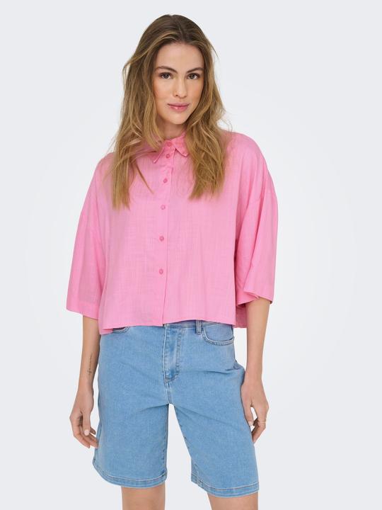 Produktbild Only Onlastrid Life 2/4 Crop Shirt Wvn Noos (XL)
