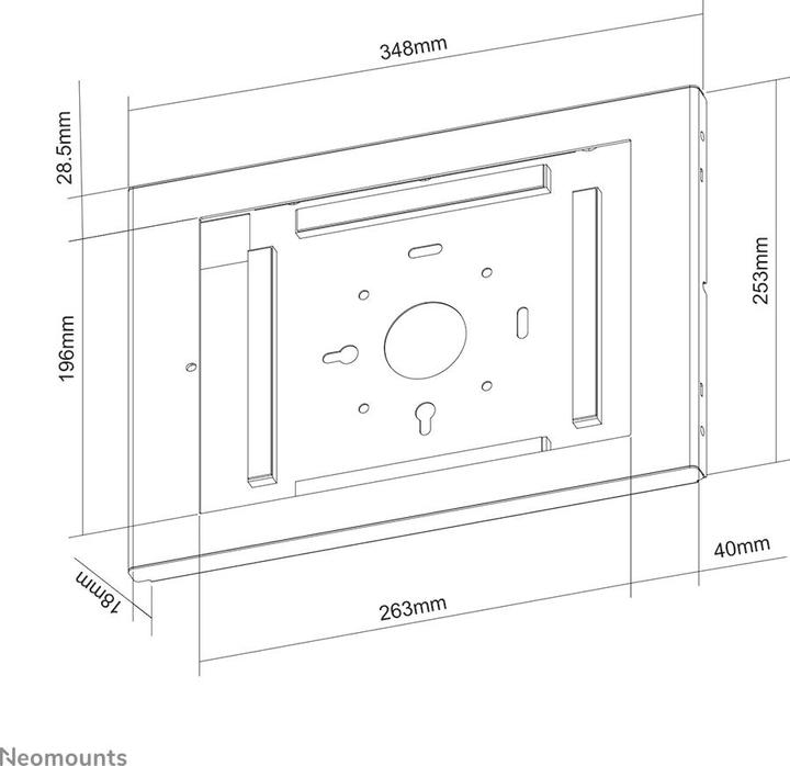 Actual product image Neomounts Bracket