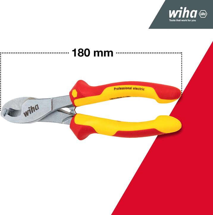 Productafbeelding Wiha Kabelschaar 180 mm SB Professional elektrisch (180 mm)