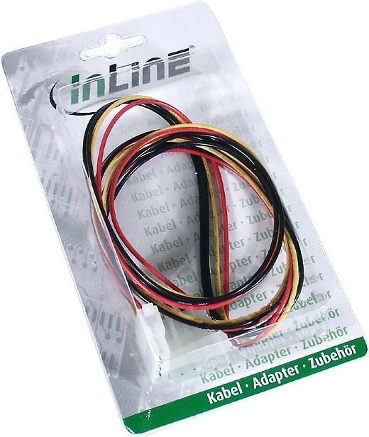 Produktbild InLine 4polige Stromkabelverlängerung