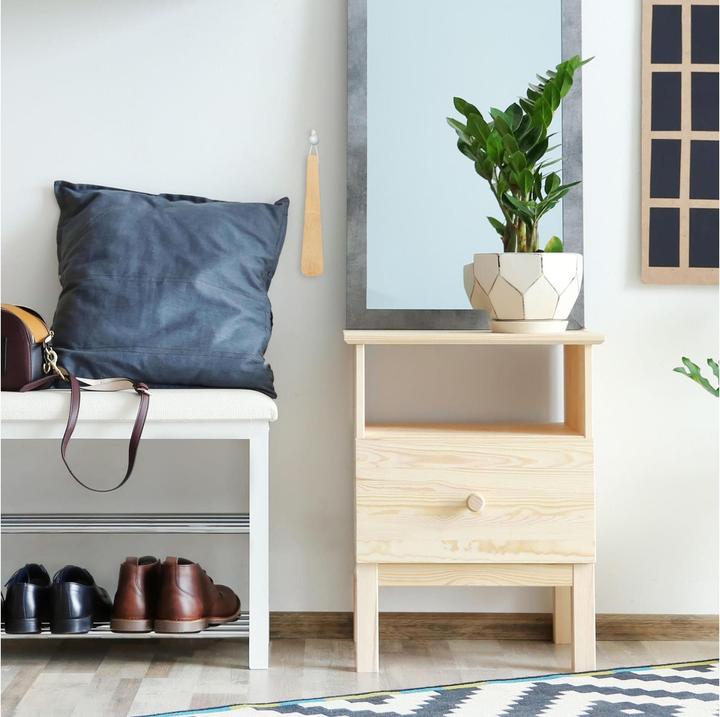 Actual product image Relaxdays Bamboo Shoehorn