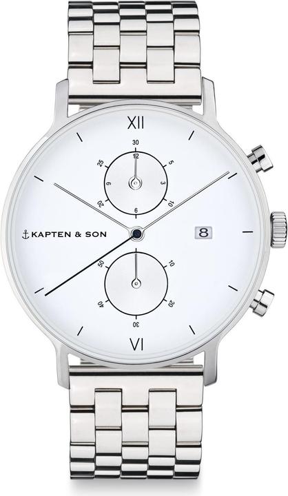 Kapten & Son crono (Orologio da polso analogico, 40 mm)