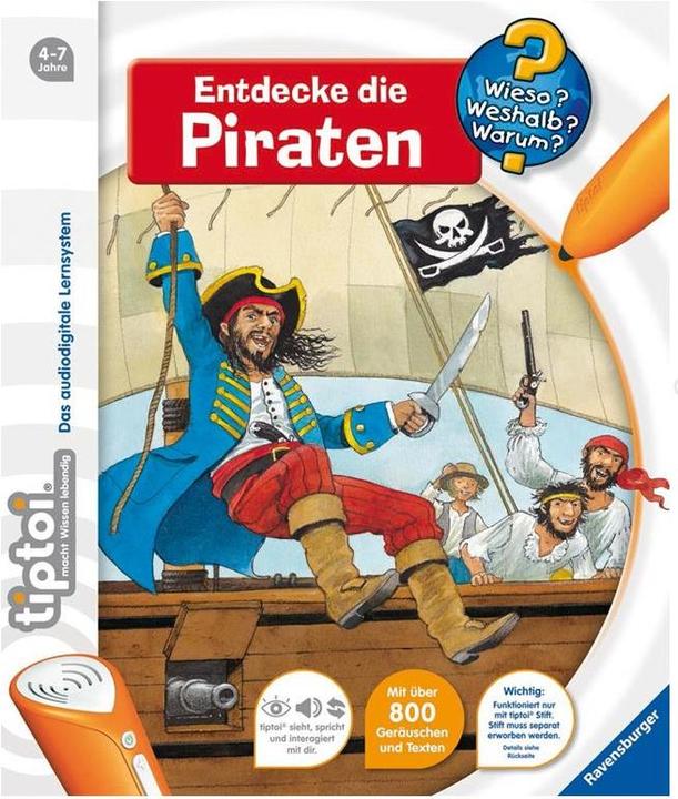 Produktbild tiptoi Entdecke die Piraten