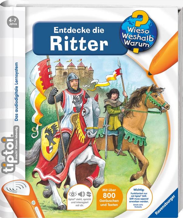 Produktbild tiptoi Wieso? Weshalb? Warum? "Entdecke die Ritter" (Deutsch)
