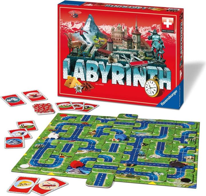 Produktbild Ravensburger Labyrinth Swiss Edition (Deutsch, Französisch, Italienisch)