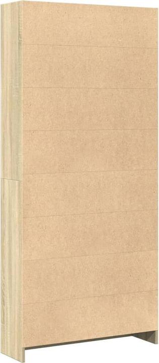 Actual product image VidaXL Bücherregal Regal Standregal Büroregal Aufbewahrungsregal Sonoma-Eiche (80 x 24 x 176 cm)