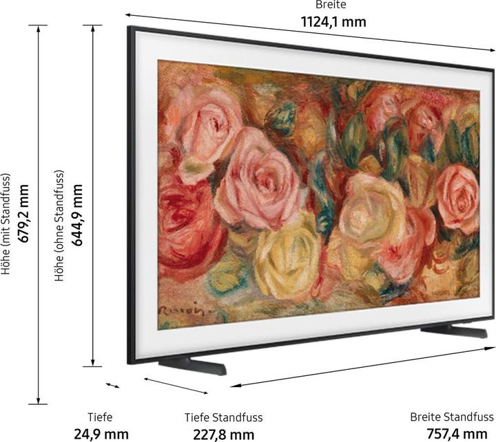 Immagine prodotto Samsung The Frame QE50LS03D (50", LS03D, QLED, 4K, 2024)