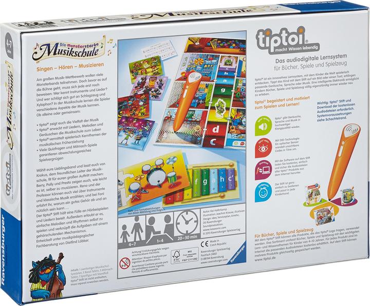 Actual product image tiptoi The monstrously powerful music school (German)