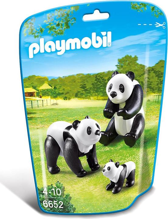 Produktbild Playmobil 2 Pandas mit Baby (6652)