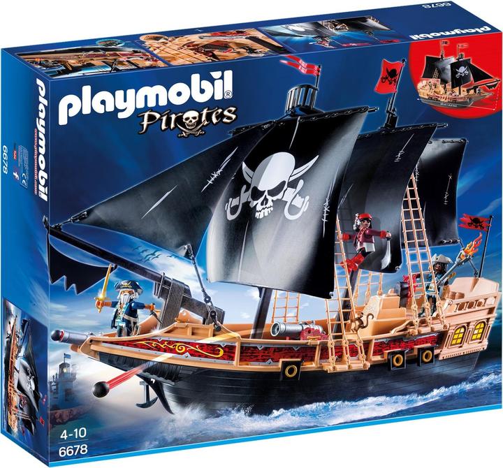 Playmobil Piraten-Kampfschiff (6678)