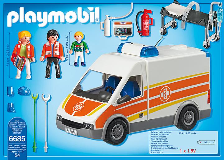 Produktbild Playmobil Krankenwagen (6685, Playmobil City Life)
