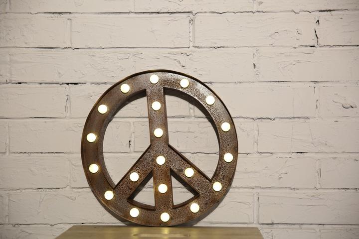Produktbild Vegas Lights Symbol Peace