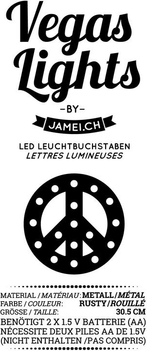 Produktbild Vegas Lights Symbol Peace