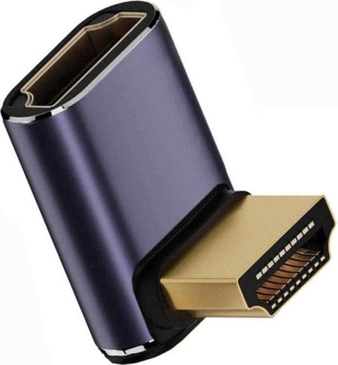 PowerGuard HDMI auf HDMI 2.1 8K 90-Grad Winkel Up Low Profile Adapter (HDMI)