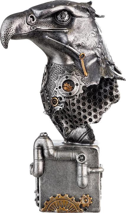 Image du produit Gilde Poly Sculpture "Steampunk Eagle" (aigle steampunk) (13 x 19 x 27 cm)
