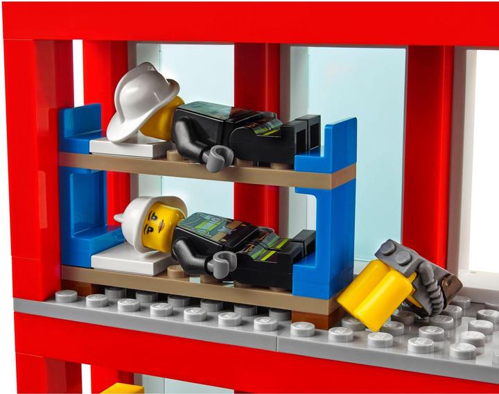 Produktbild LEGO City Grosse Feuerwehrstation (60110, LEGO City)