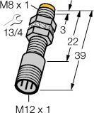 Produktbild Turck M8 Inductive Sensor 3mm, Namur, M12 (Schalter)