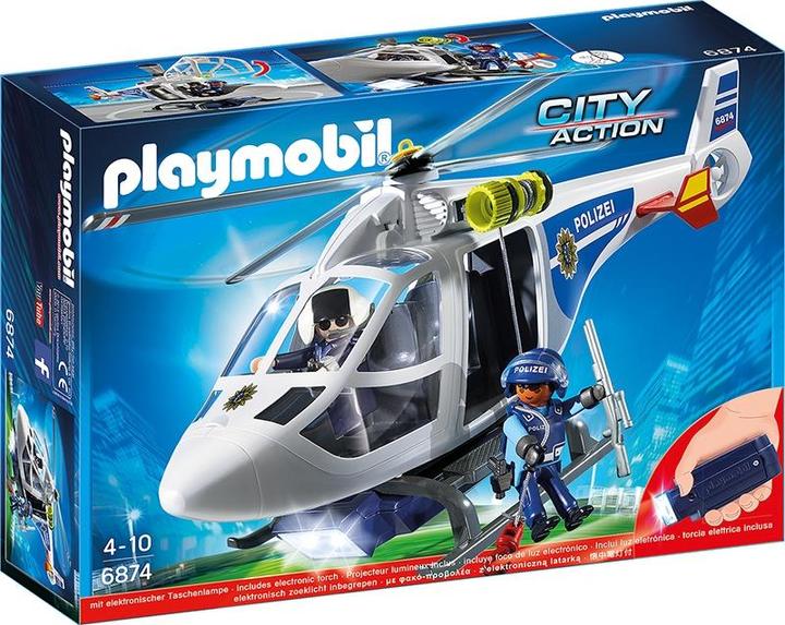 Playmobil Polizei-Helikopter (6874)