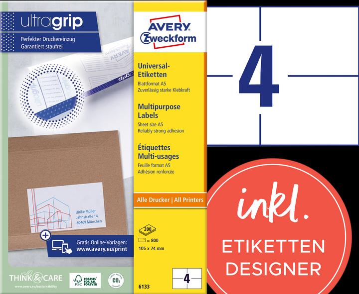 Actual product image Avery Zweckform Universal
