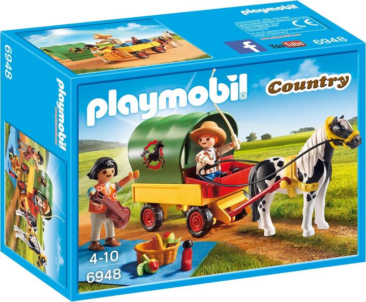 Produktbild Playmobil Ausflug mit Ponywagen (6948, Playmobil Country)