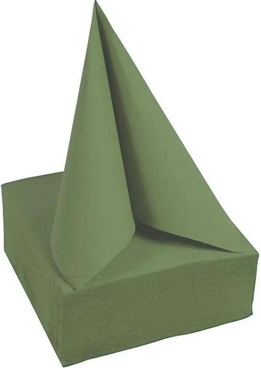 Produktbild PROnappe olivgrün 2-lagig 20,0 x 20,0 cm 50 St. (50 x, 20 x 20 cm)