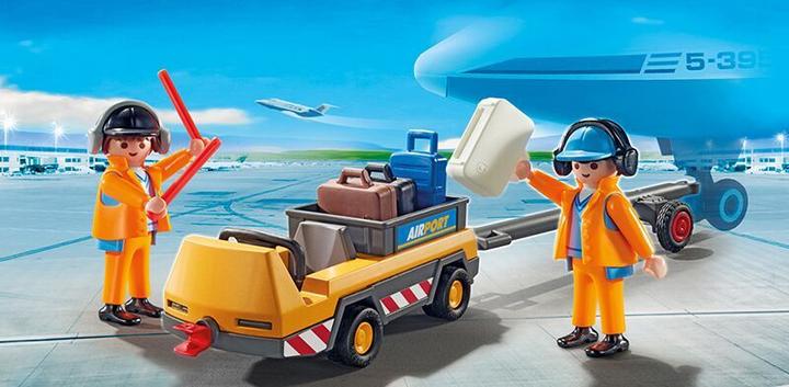 Produktbild Playmobil Flugzeugschlepper mit Fluglotsen (5396)