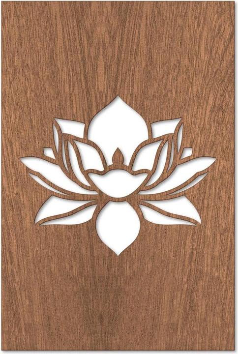 Actual product image Trenddeko Lotus flower (40 x 60 cm)