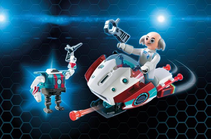 Produktbild Playmobil Skyjet mit Dr X Roboter (9003, Playmobil Super 4)