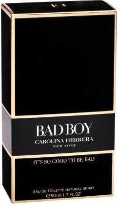 Actual product image Carolina Herrera Bad Boy (Eau de toilette, 50 ml)