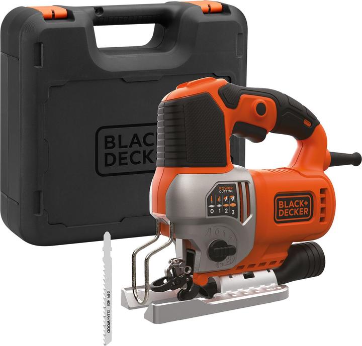 Image du produit Black & Decker Scie sauteuse pendulaire B&D BES610KQS