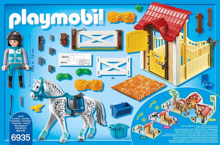 Actual product image Playmobil Horse box "Appaloosa (6935, Playmobil Country)