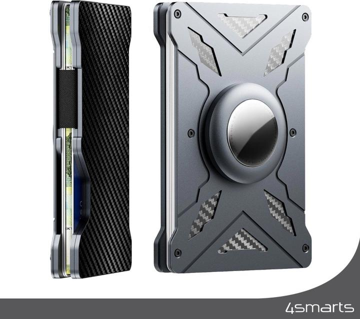 Produktbild 4smarts Magnet Wallet mit AirTag Halter für MagSafe