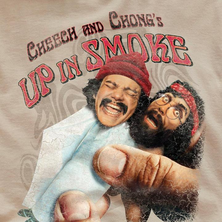 Immagine prodotto Cheech & Chong Up In Smoke Rolled Up Maglietta Uomo (L)