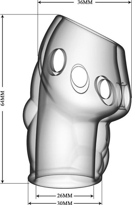 Produktbild Pretty Love Oscar Penis Dicker Transparent