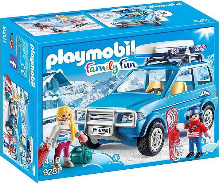 Image du produit Playmobil Voiture avec coffre de toit (9281)