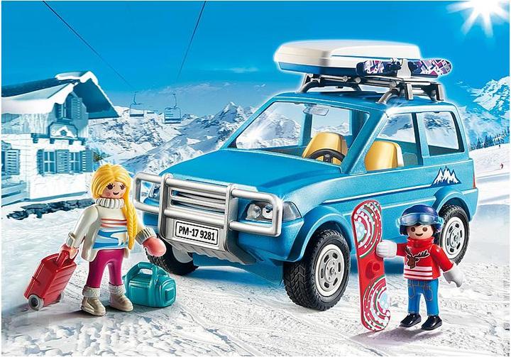 Image du produit Playmobil Voiture avec coffre de toit (9281)