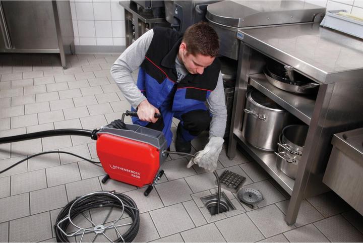 Produktbild Rothenberger Rohr- und Kanalreinigungsgerät R 600 mit 22mm Spirale