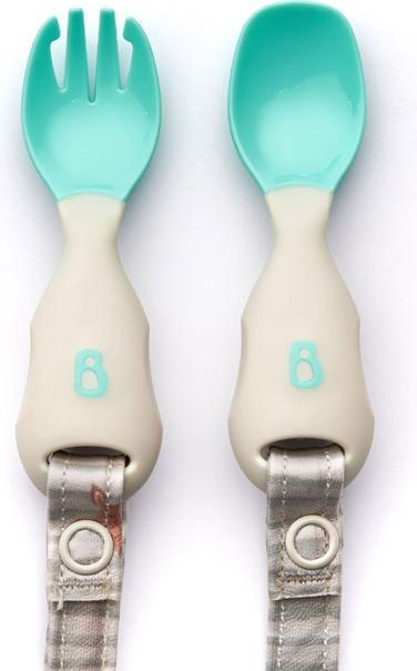 Actual product image Bibado Woodland Friends weaning set