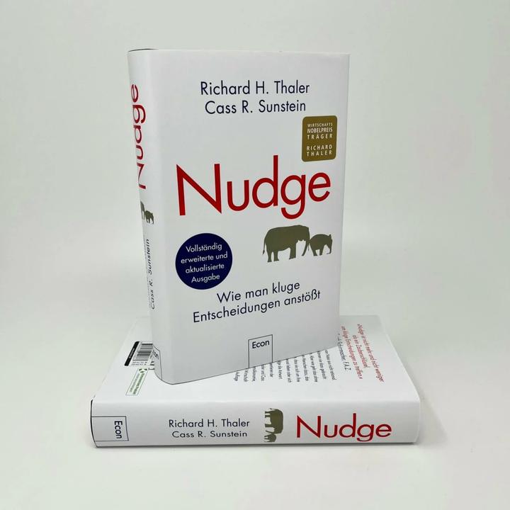 Actual product image Nudge (German, Richard H. Thaler, Cass R. Sunstein., Stephan Gebauer, 2022)