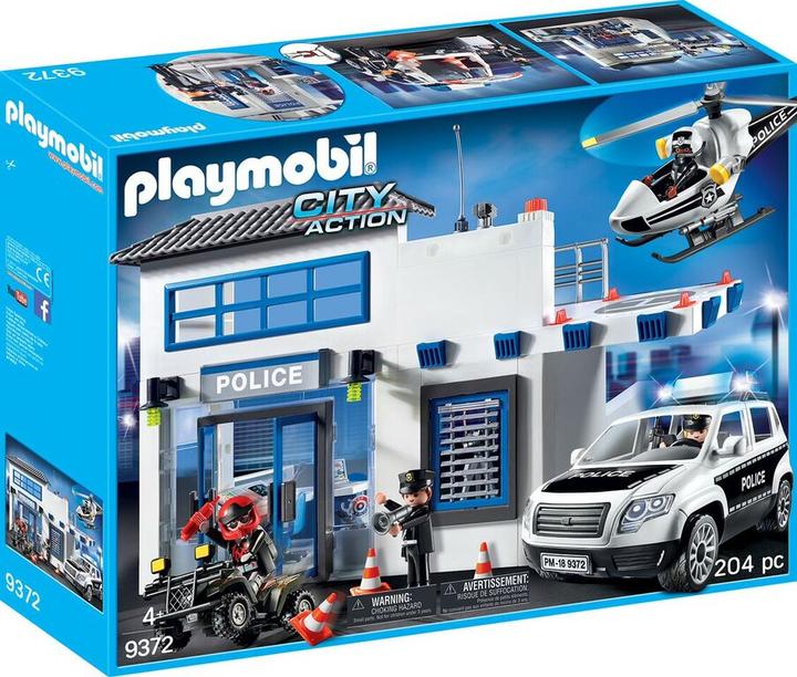 Produktbild Playmobil City Action Polizeistation (9372, Playmobil City Action)