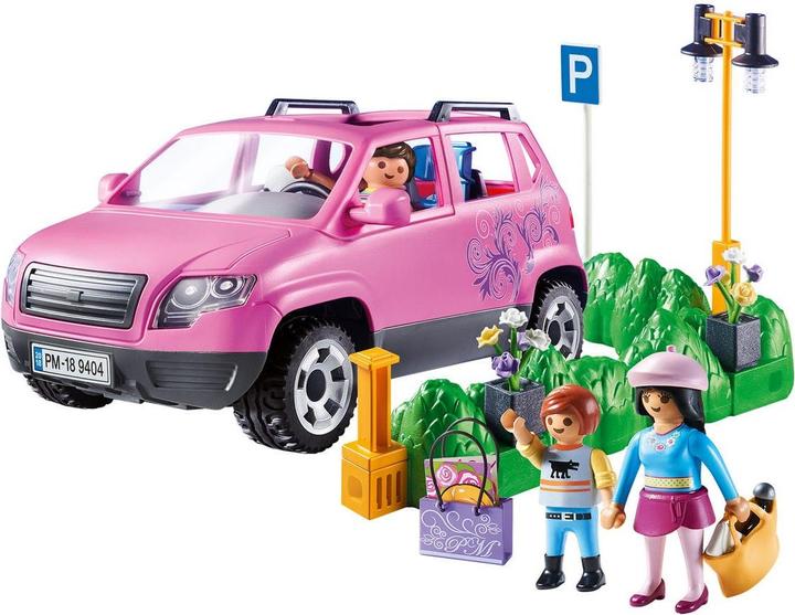 Produktbild Playmobil Familien-PKW mit Parkbucht (9404)