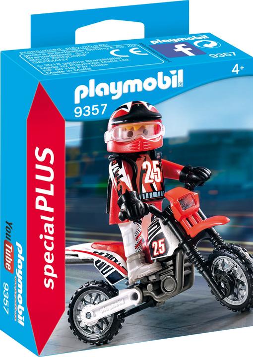 Actual product image Playmobil Motocross riders (9357, Playmobil Special Plus)