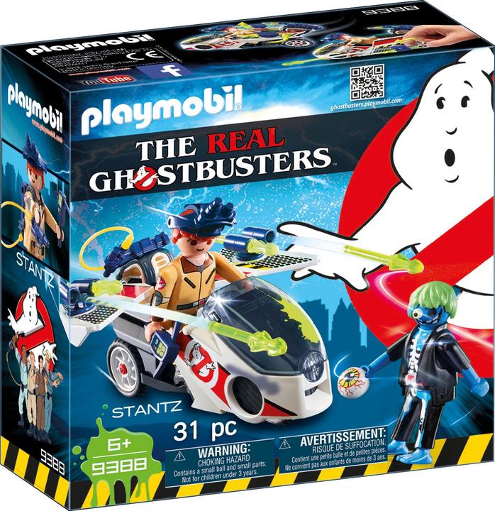 Produktbild Playmobil Stantz mit Flybike (9388, Playmobil Ghostbusters)