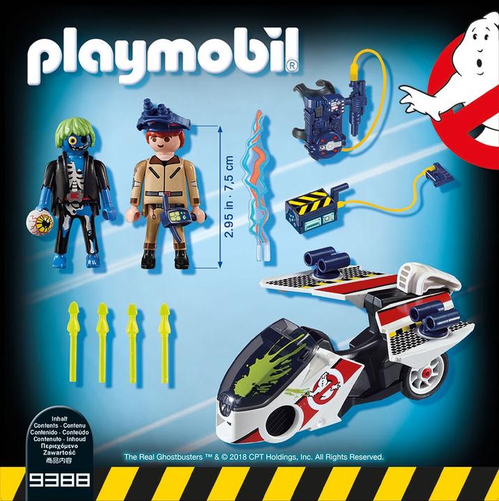 Produktbild Playmobil Stantz mit Flybike (9388, Playmobil Ghostbusters)