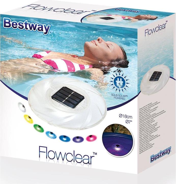 Produktbild Bestway Solar Poollicht mit Farbwechsel