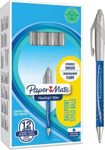 Actual product image Paper Mate Ballpoint pen FlexGrip Elite (Blue, 1 x)