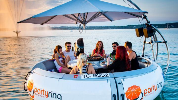 Barbecue sur le lac de Constance
