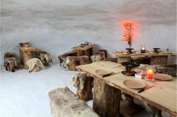 Actual product image Gift certificate, fondue menu in igloo