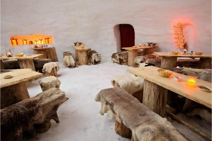 Actual product image Gift certificate, fondue menu in igloo